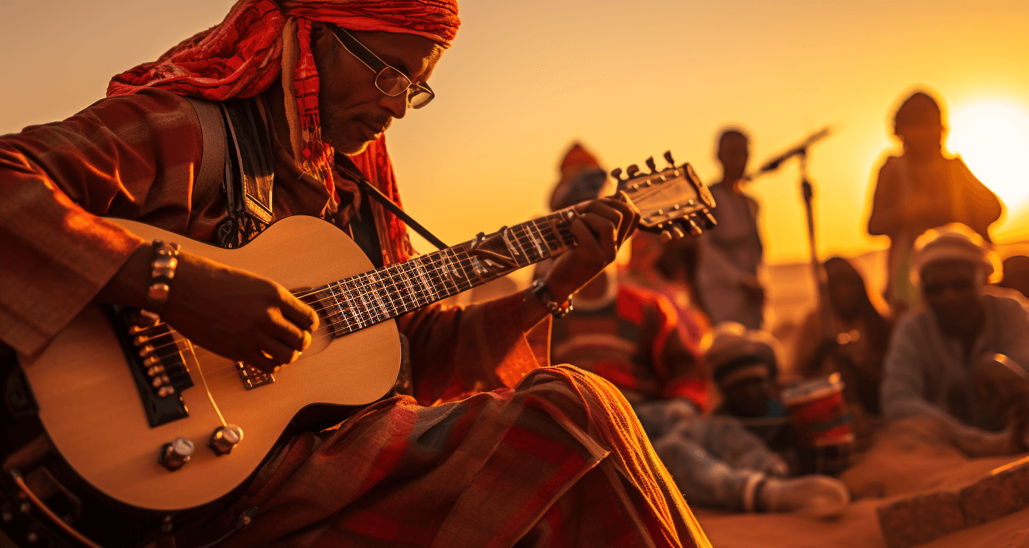 festival and ceremony in the dessert