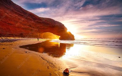 Legzira Beach Arch; Morocco’s Natural Masterpiece