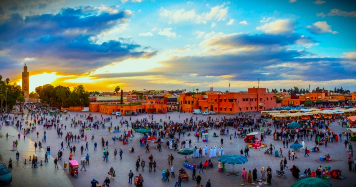 Traditional Moroccan Christmas market in the Best Moroccan Cities to Visit During Christmas