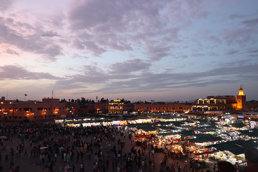the Marrakesh Medina