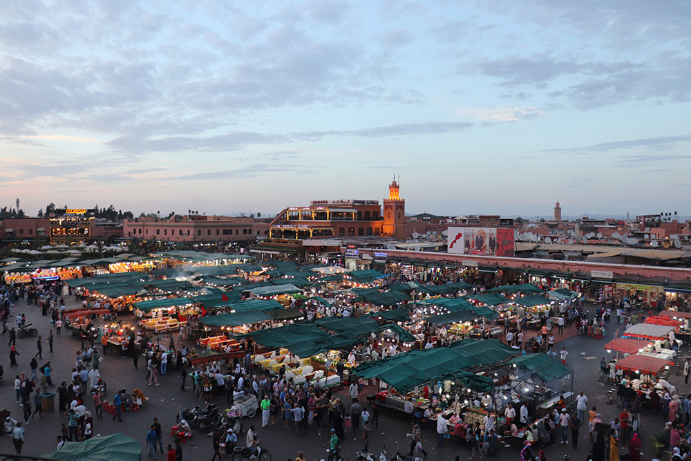 Music in Marrakech live performance in Jemaa el-Fnaa